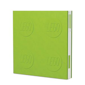 LEGO Stationery Locking Notebook and Gel Pen - Lime
