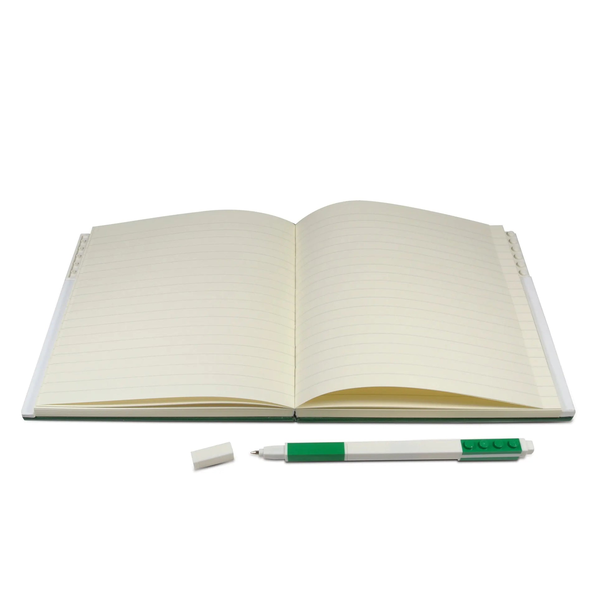 LEGO Stationery Locking Notebook with Gel Pen - Green (52443) IQ Hong Kong, Ltd.