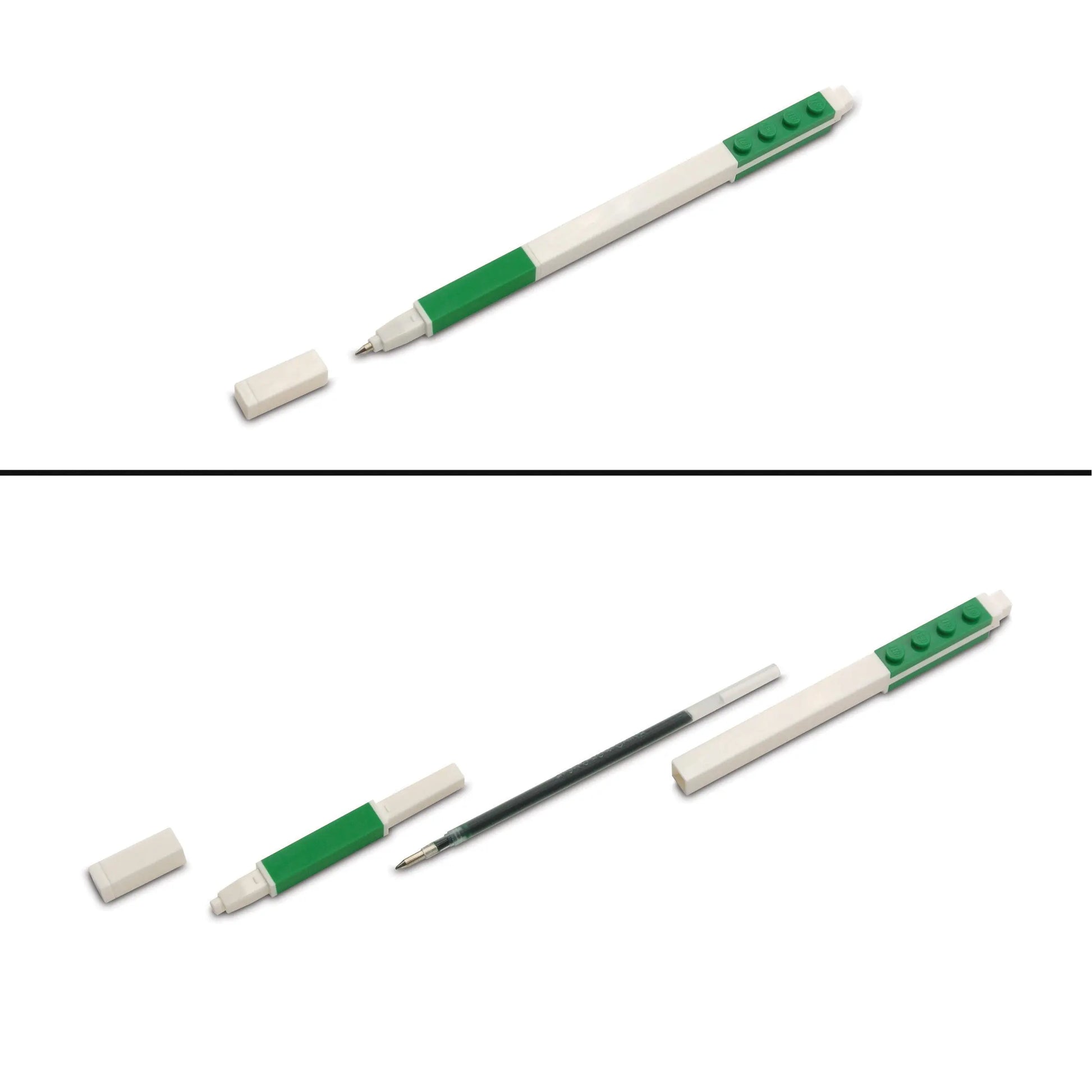 LEGO Stationery Locking Notebook with Gel Pen - Green (52443) IQ Hong Kong, Ltd.