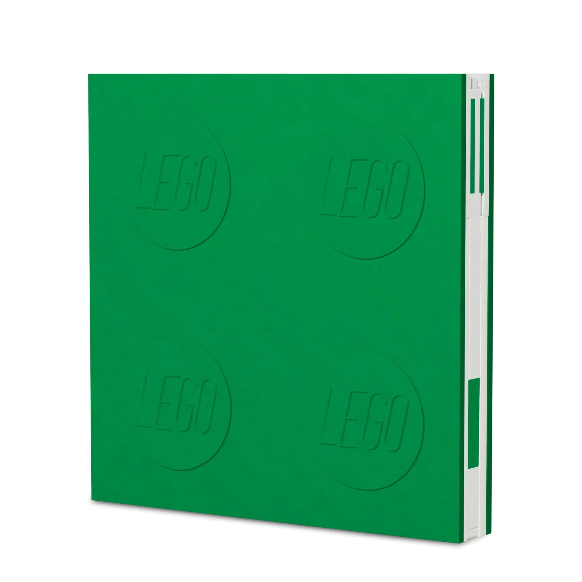 LEGO Stationery Locking Notebook with Gel Pen - Green (52443) IQ Hong Kong, Ltd.