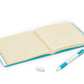 LEGO Stationery Locking Notebook with Gel Pen - Azure (52444) IQ Hong Kong, Ltd.
