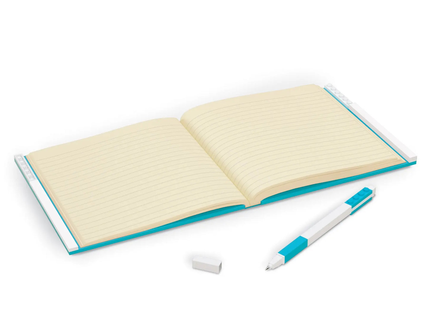 LEGO Stationery Locking Notebook with Gel Pen - Azure (52444) IQ Hong Kong, Ltd.