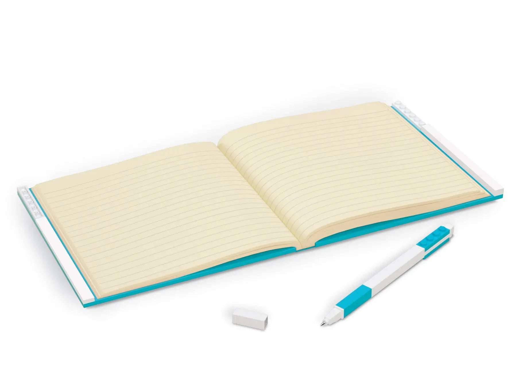 LEGO Stationery Locking Notebook with Gel Pen - Azure (52444) IQ Hong Kong, Ltd.