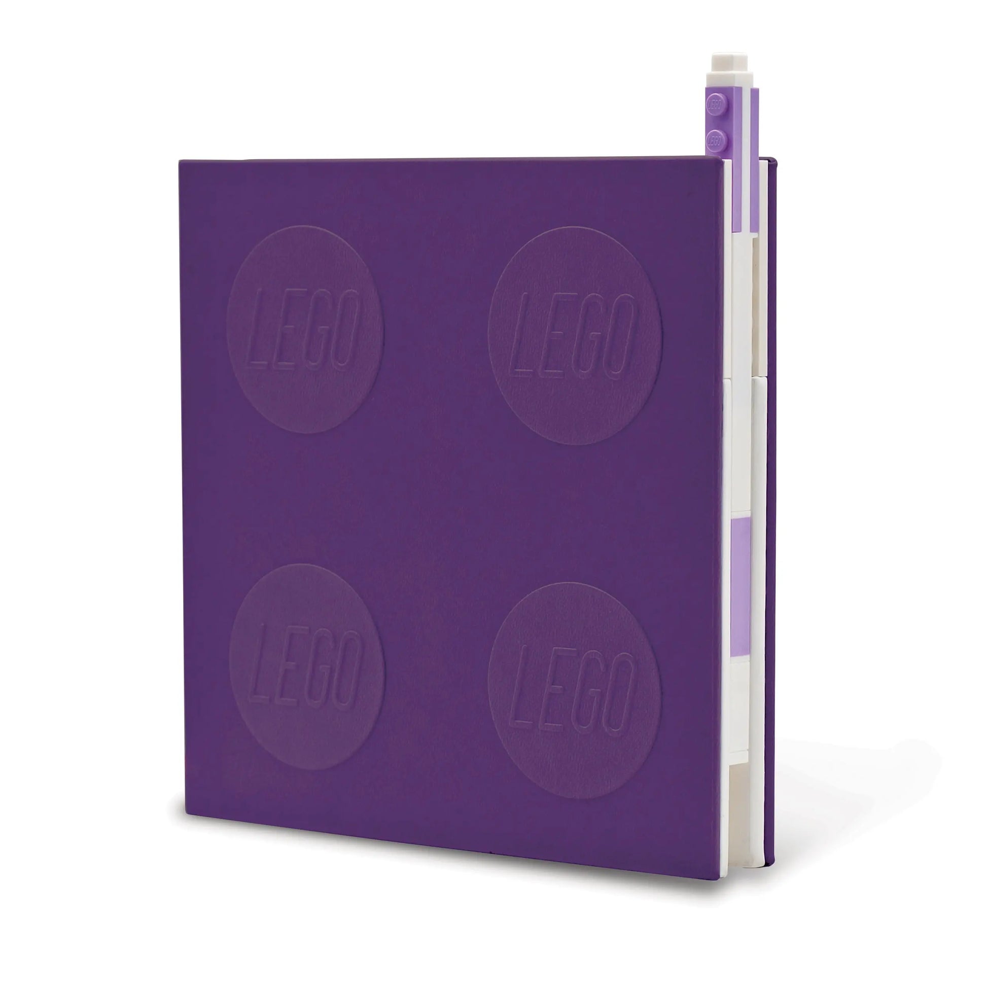 LEGO Stationery Locking Notebook with Gel Pen - Lavender (52445) IQ Hong Kong, Ltd.