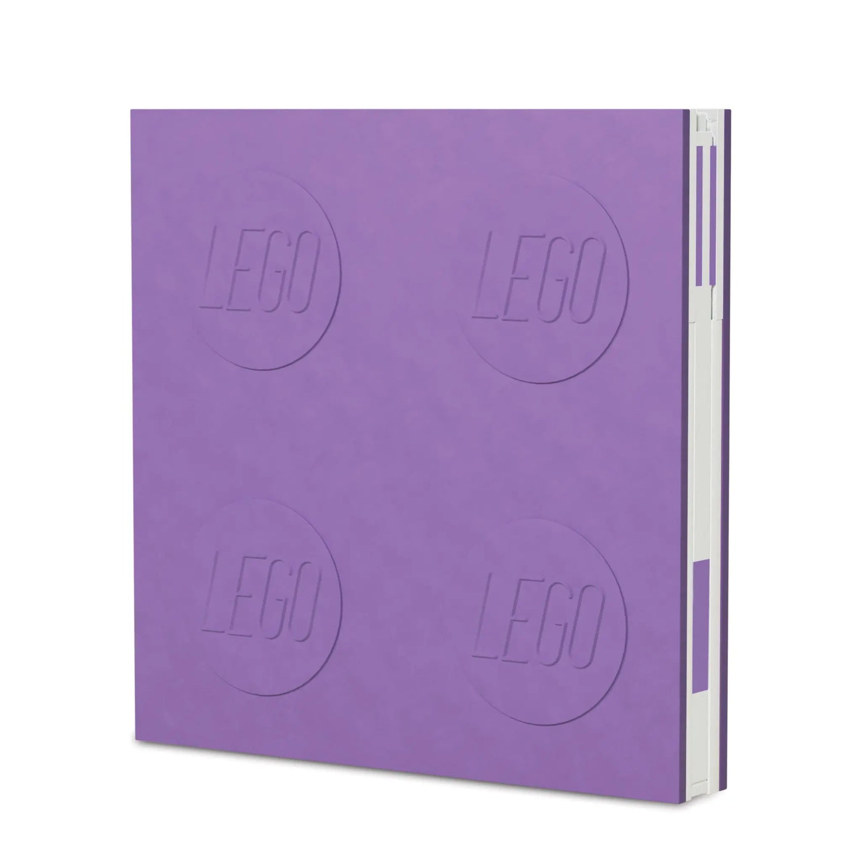 LEGO Stationery Locking Notebook with Gel Pen - Lavender (52445) IQ Hong Kong, Ltd.