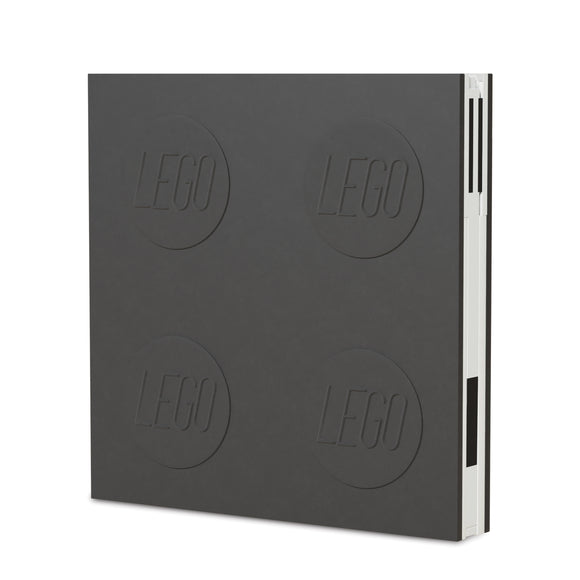LEGO Stationery Locking Notebook and Gel Pen - Black