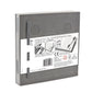LEGO Stationery Locking Notebook with Gel Pen - Grey (52448) IQ Hong Kong, Ltd.