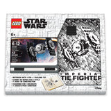 LEGO STAR WARS TIE FIGHTER JOURNAL + BUILDING TOY + GEL PEN