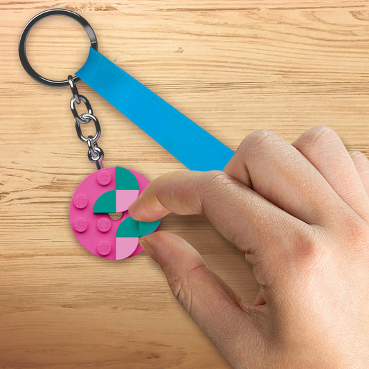 LEGO DOTS Keychain with LEGO Tiles IQ Hong Kong, Ltd.