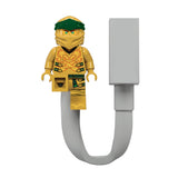 LEGO Ninjago Legacy Gold Ninja 175% Scale Minifigure LED USB Book Light