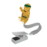 LEGO Ninjago Legacy Gold Ninja 175% Scale Minifigure LED USB Book Light