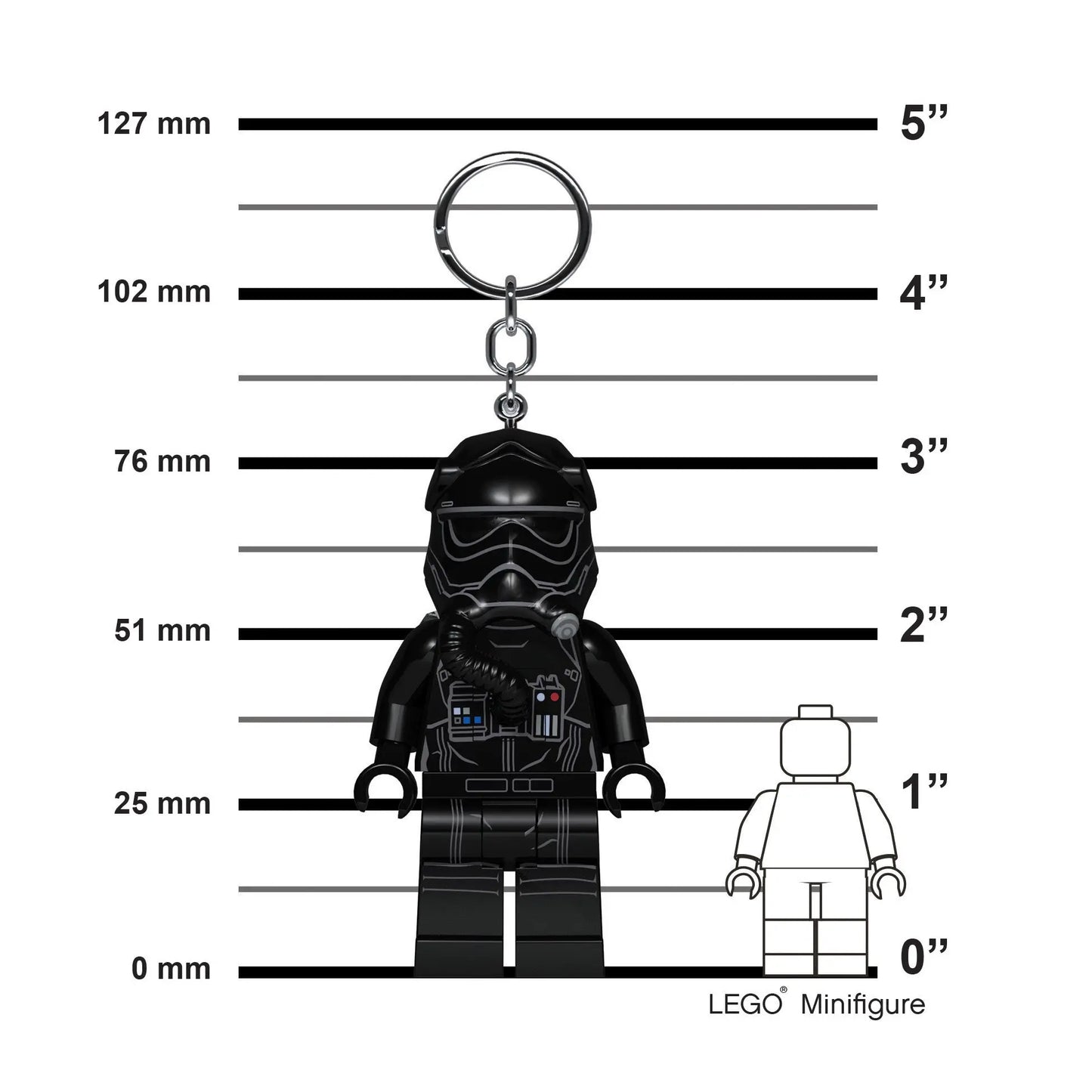 LEGO Star Wars Key Light - Tie Fighter Pilot (KE113) IQ Hong Kong, Ltd.