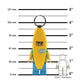 LEGO Minifigures Keychain Light - Banana Guy (KE118H) IQ Hong Kong, Ltd.