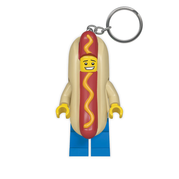 LEGO Hot Dog Man 175% Scale Minifigure LED Keychain Light