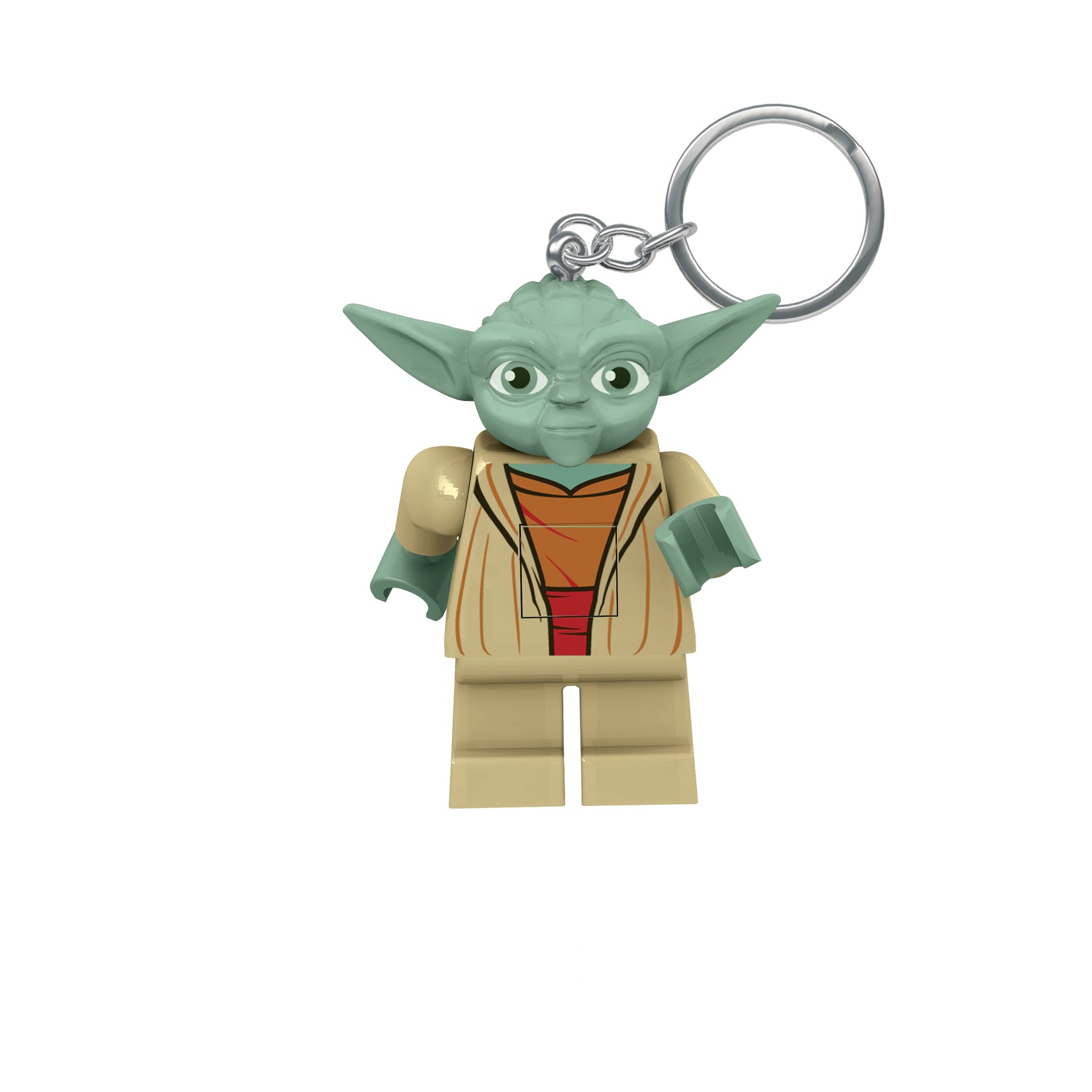 LEGO Star Wars Yoda Minifigure LED Keychain Light – Santoki