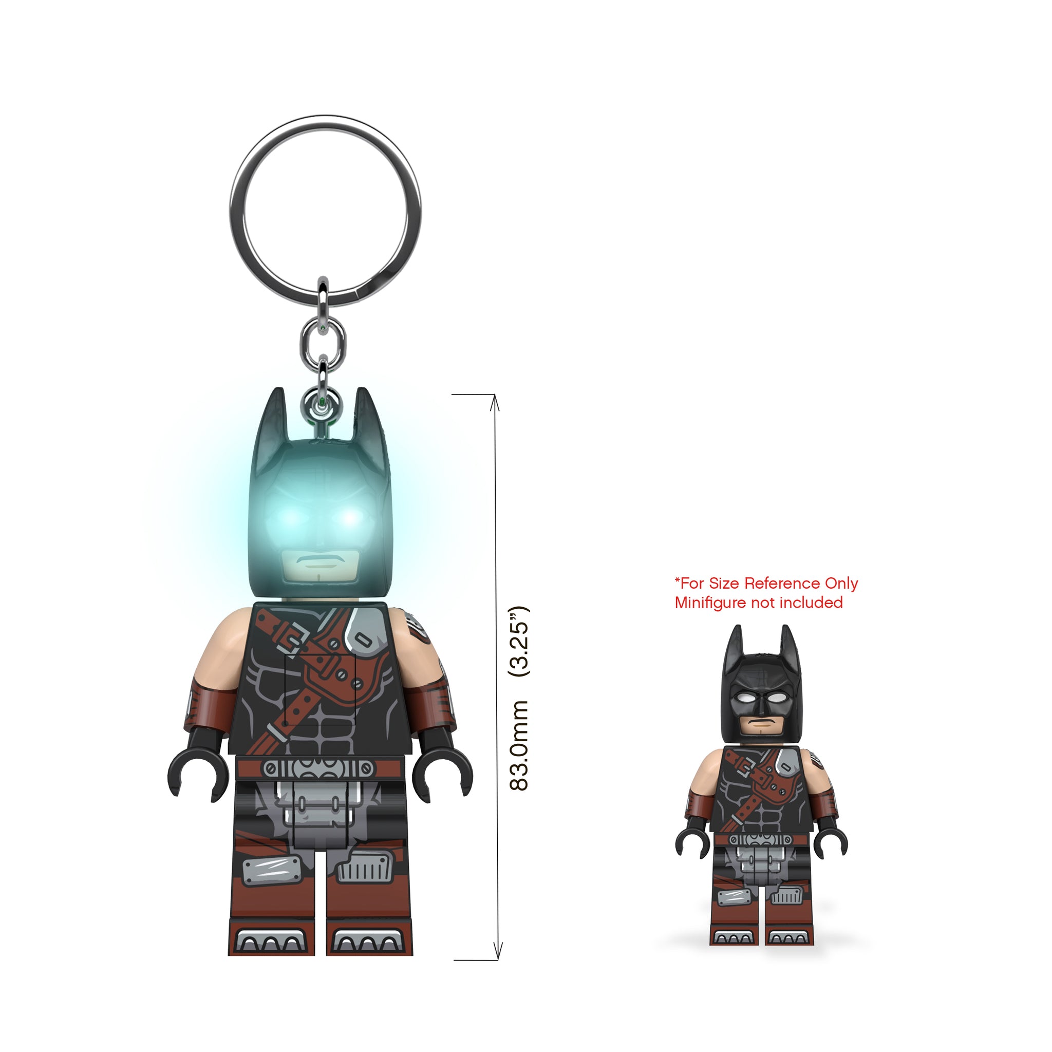 LEGO Movie 2 Batman LED Keychain Santoki