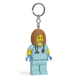 LEGO Classic Veterinarian/ Nurse  LED Keychain Light