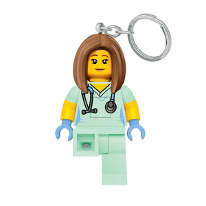 LEGO Classic Veterinarian/ Nurse  LED Keychain Light