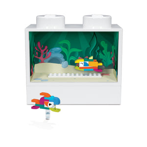 LEGO Classic 1x2 Lighted Display Night Light  with Fish Recruitment Set